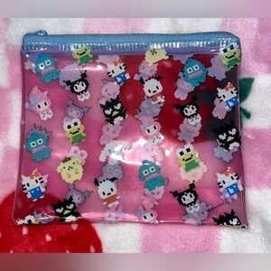 HELLO KITTY AND FRIENDS DIGITAL CLEAR POUCH